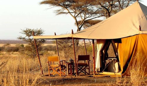 Tanzania safari cost itinerary with travelers viewing wildlife in Ngorongoro
